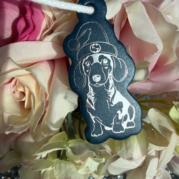 Gucci Other - New Gucci Dog Bag Charm or Ornament
